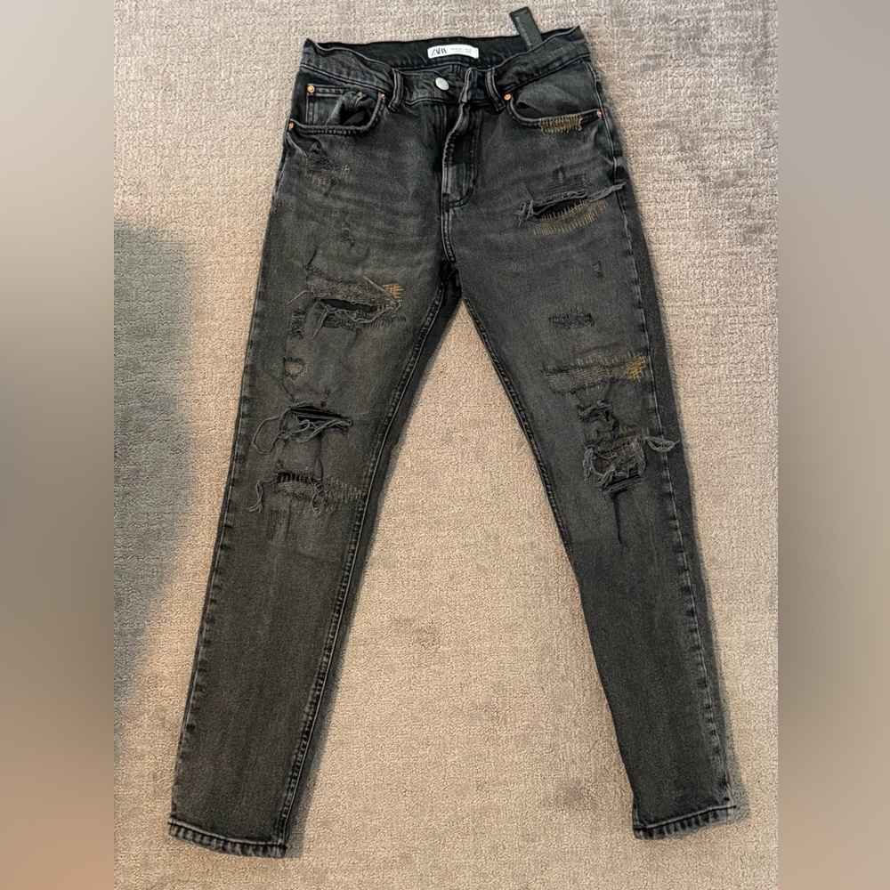 Zara Jeans Men’s size 31 black